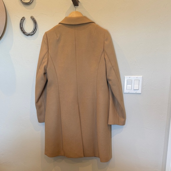 J. Crew Women's Camel pea Coat - Picture 3 of 7